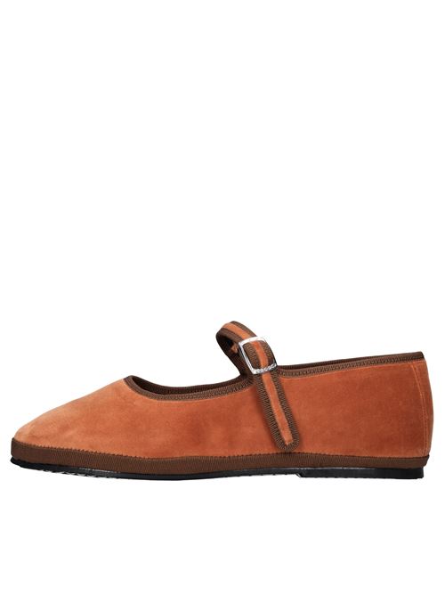 Ballerine Friulane in velluto HABILLE' | MARY JANERUGGINE